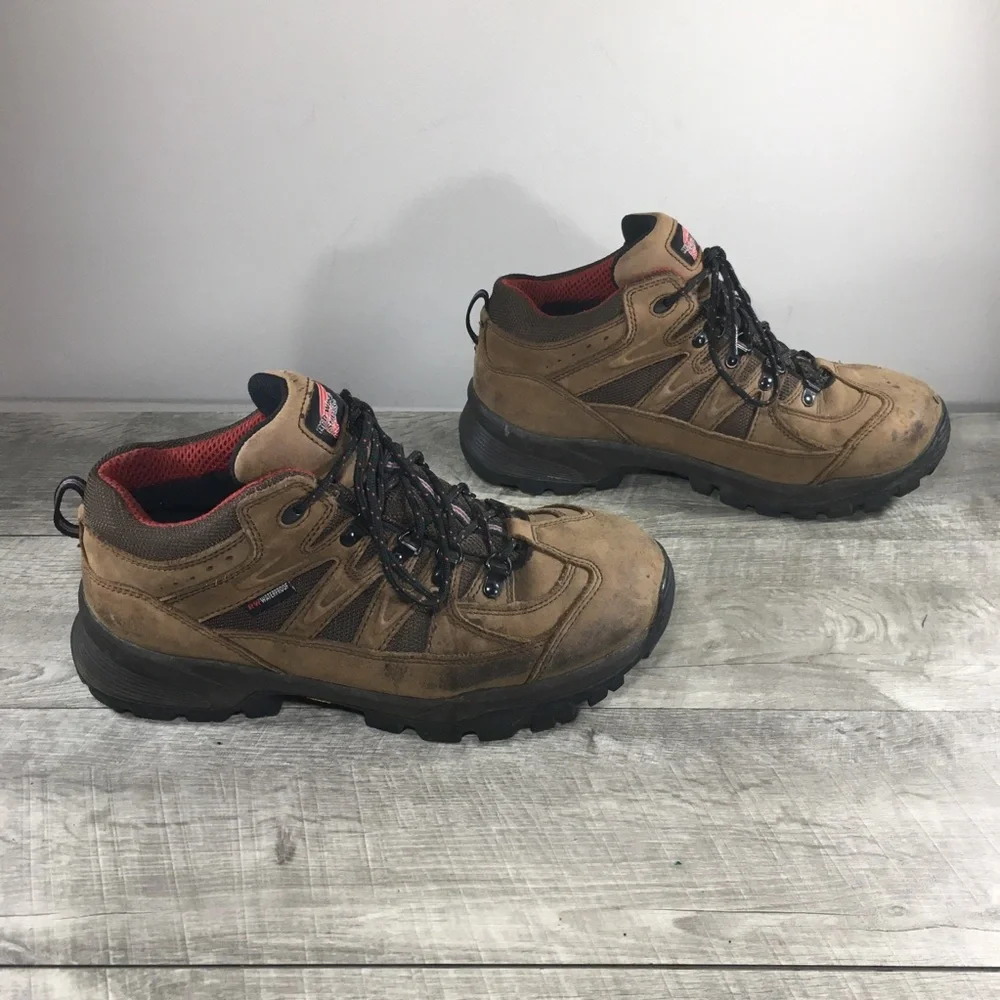 Red Wing 8672 TruHiker Leather Work Hiker Waterproof Soft Toe Mens Boots 10.5